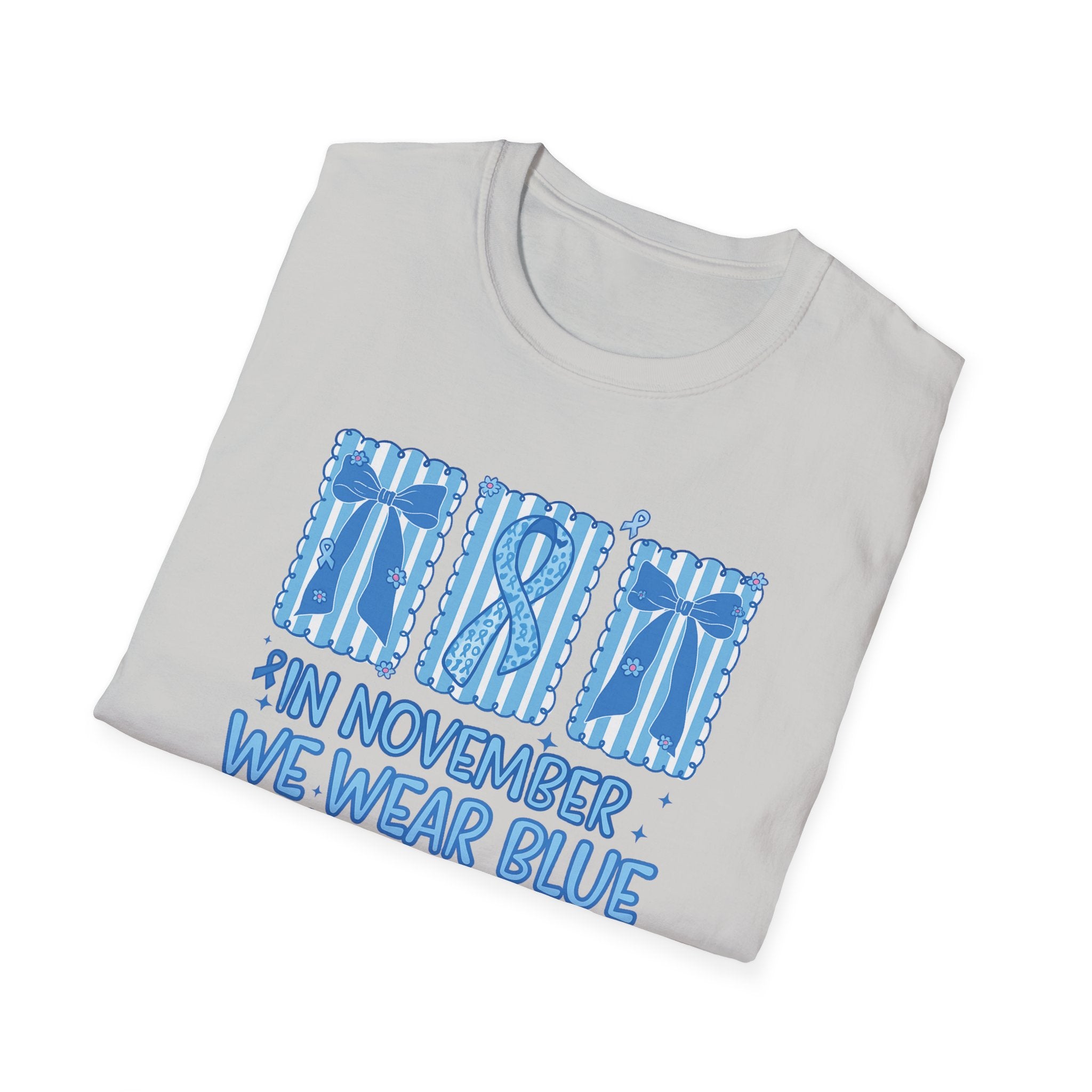 Diabetes Awareness T-Shirt — "In November We Wear Blue"