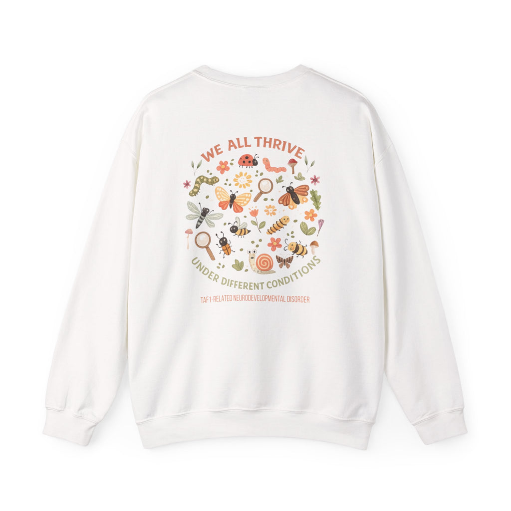 Daddy Crewneck Sweatshirt — “We All Thrive” TAF-1 Neuro
