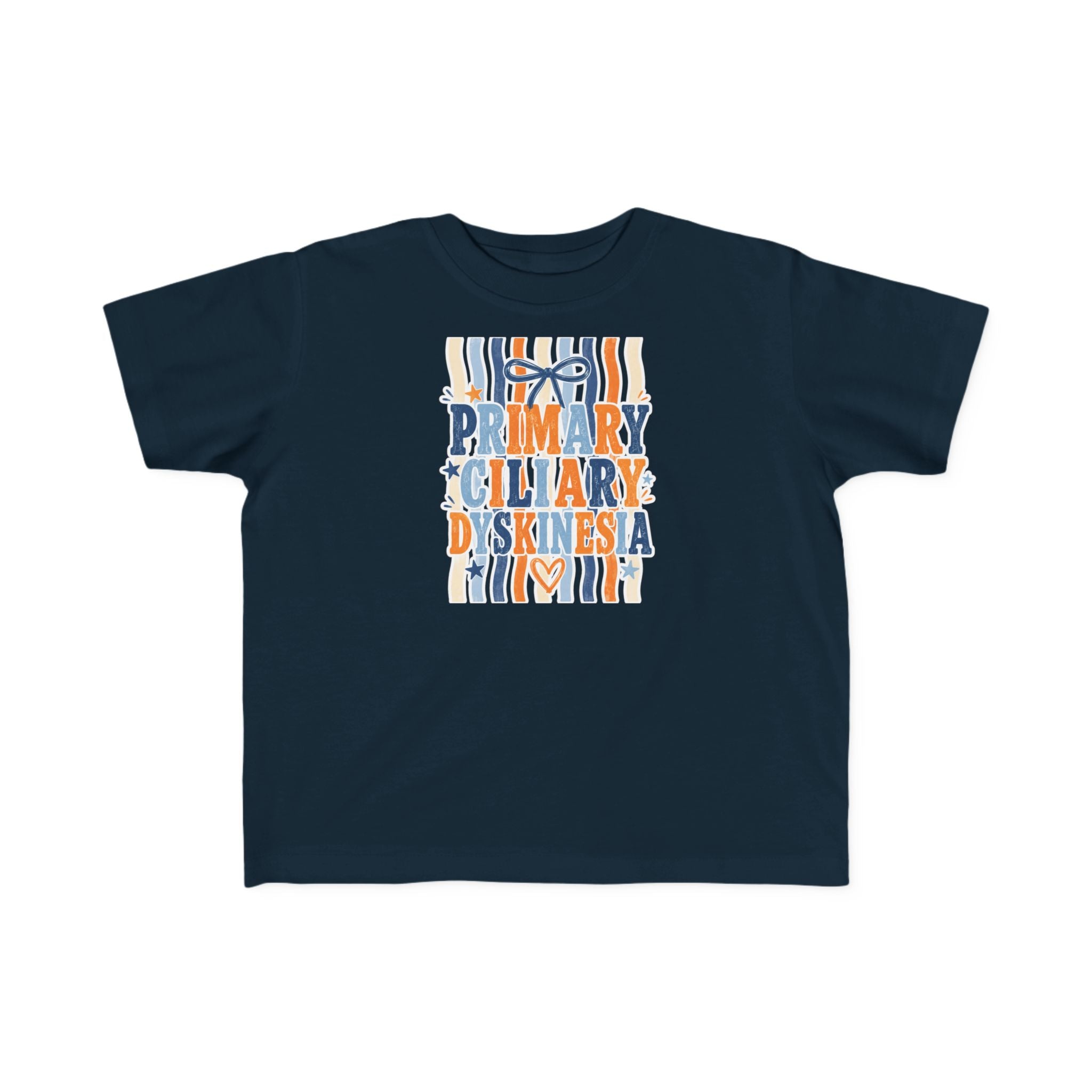 The Jentri- Toddler Primary Ciliary Dyskinesia Tee — Awareness Ribbon Design