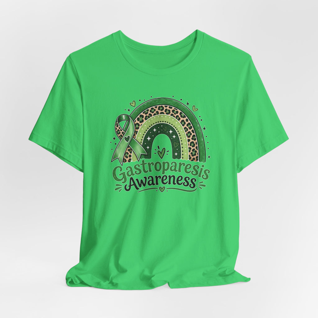 Gastroparesis Awareness Rainbow T-Shirt