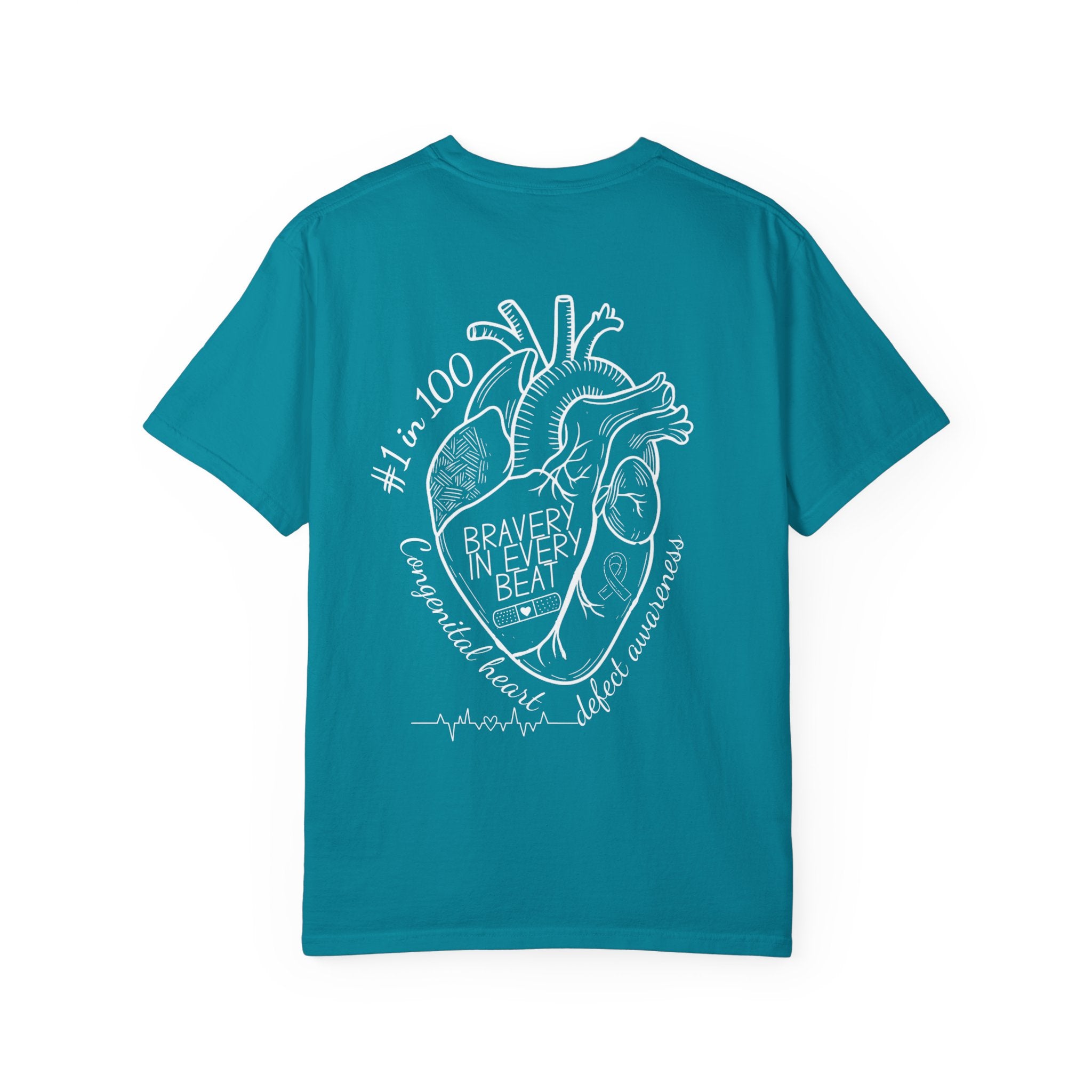 Bravery in Every Beat CHD T-Shirt