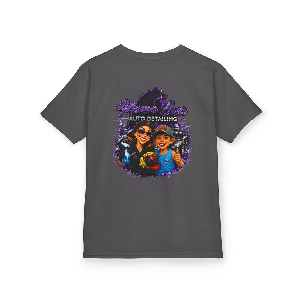 Kids Mama Bear Auto Detailing Tee — Cute Mechanic/Detailing Shirt for Kids